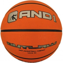 Мяч баскетбольный AND1 OUTLAW (orange/black)