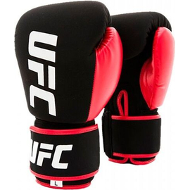 Перчатки UFC для бокса и ММА. Красные. Размер REG